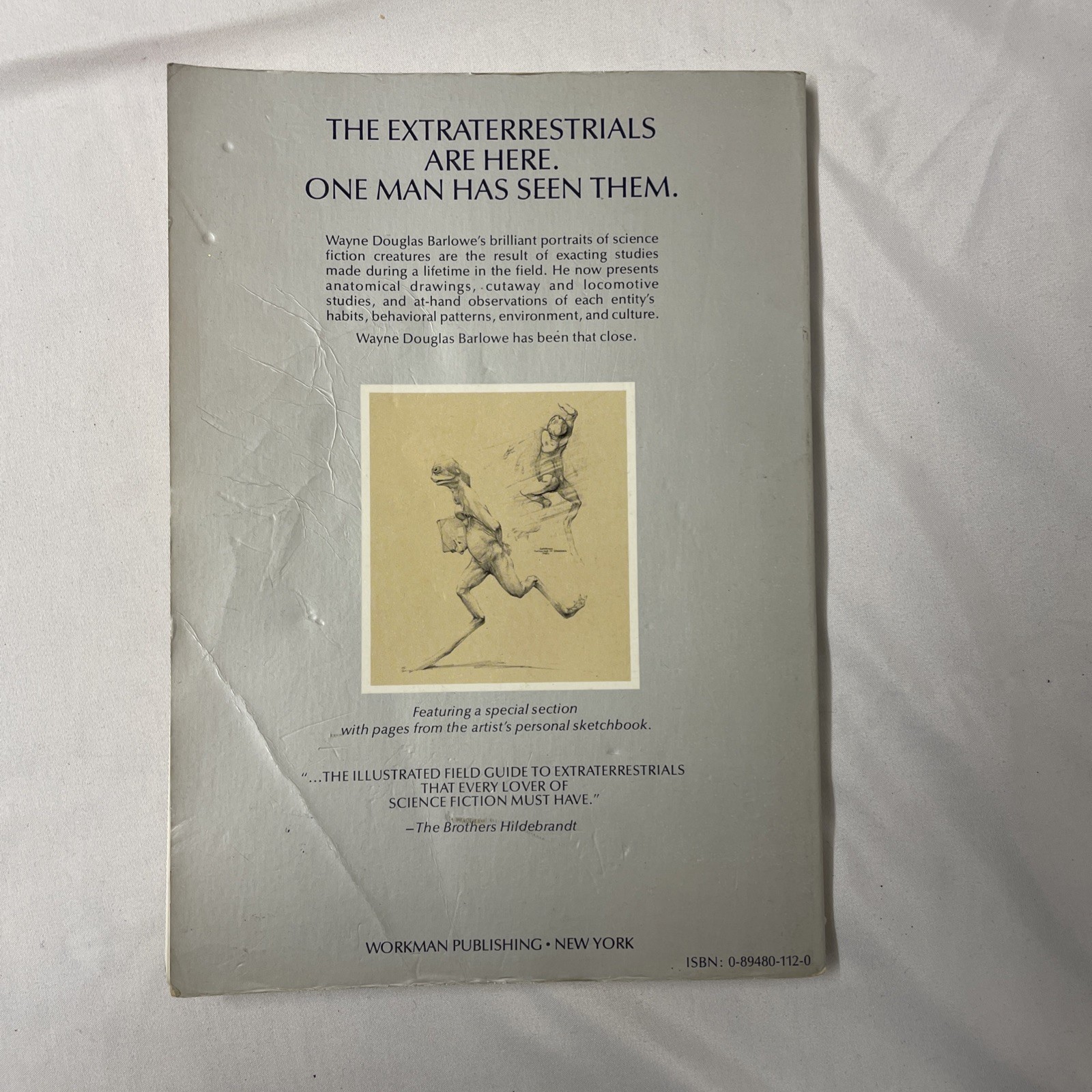 Barlowe’s Guide to Extra-Terrestrials 1979 Workman 1st Ed. Wayne Barlowe