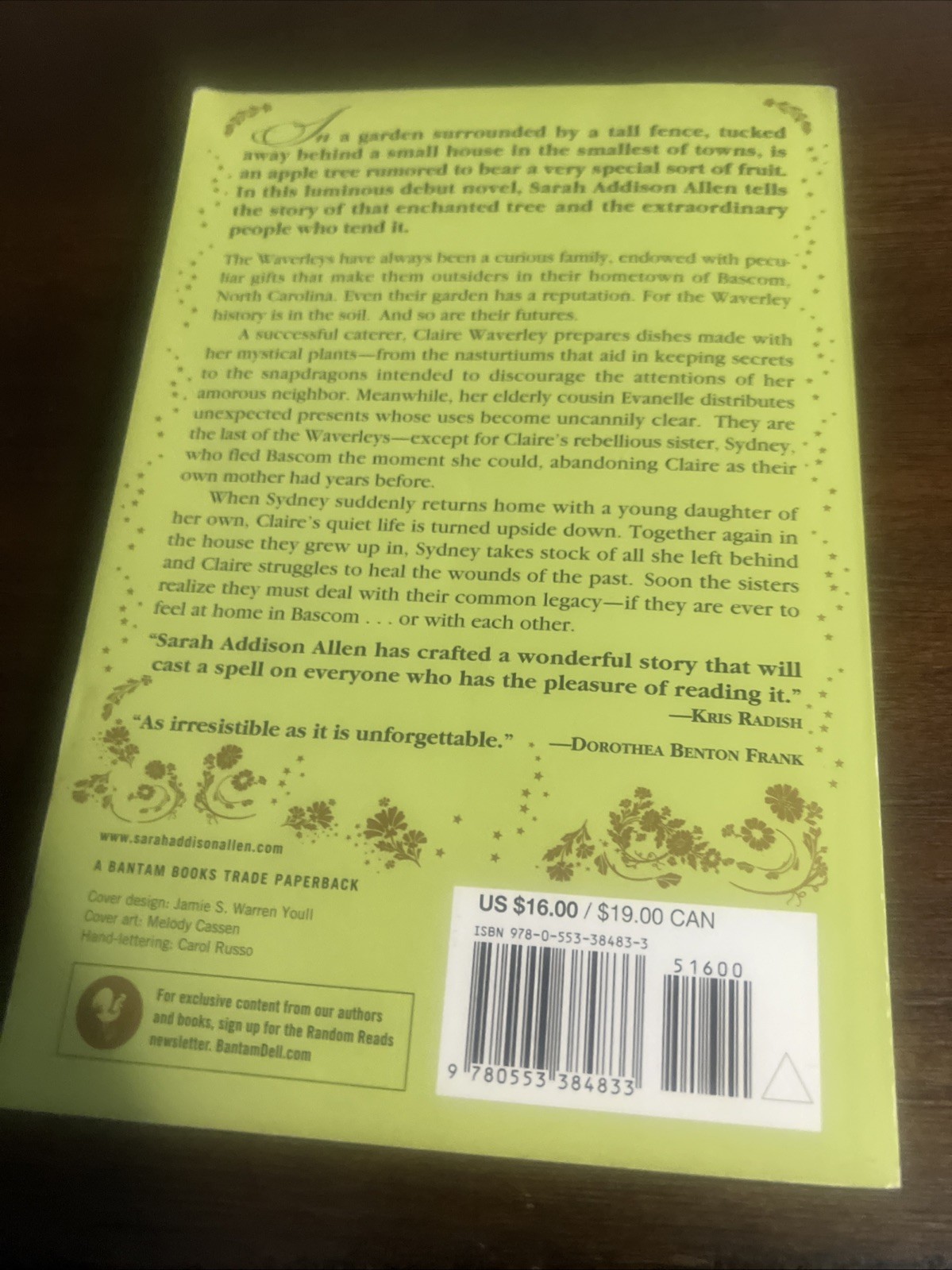 Garden Spells by Allen, Sarah Addison