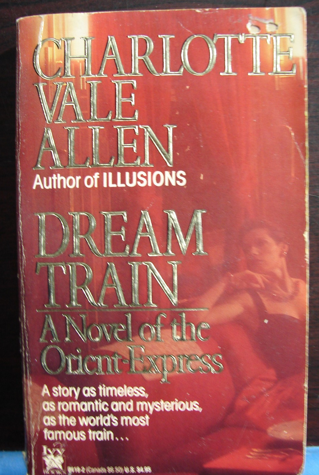 Dream Train By Charlotte Vale Allen, 1988 Book, Romantic and Mysterious, 1088