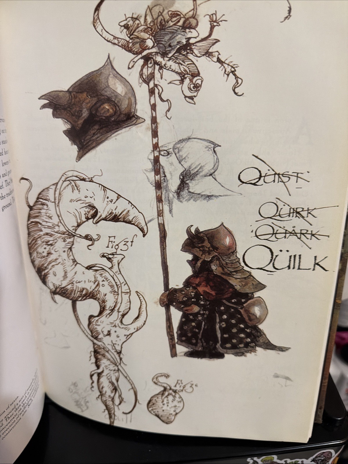 Goblin Companion Field Guide to Goblins Fantasy Book Brian Froud & Terry Jones