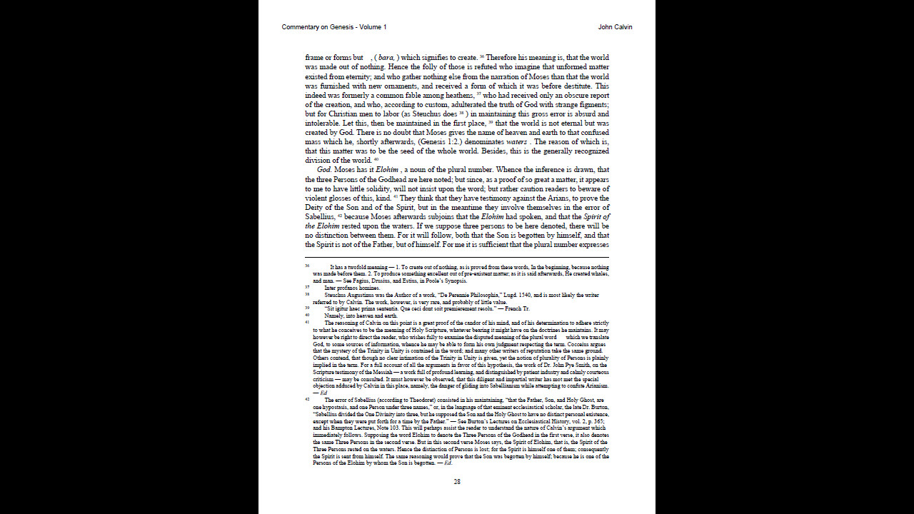 The Works of John Calvin – Bible Commentary Library (PDF E-Book Set) on CD-ROM