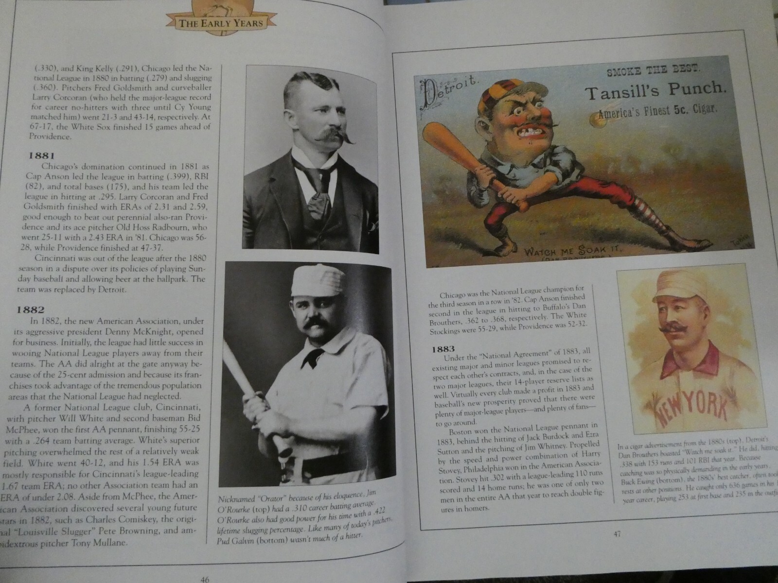 BASEBALL MORE THAN 150 YEARS H/C ILLUSTRATED 1ST EDITION PUB 1997 582 PAGES