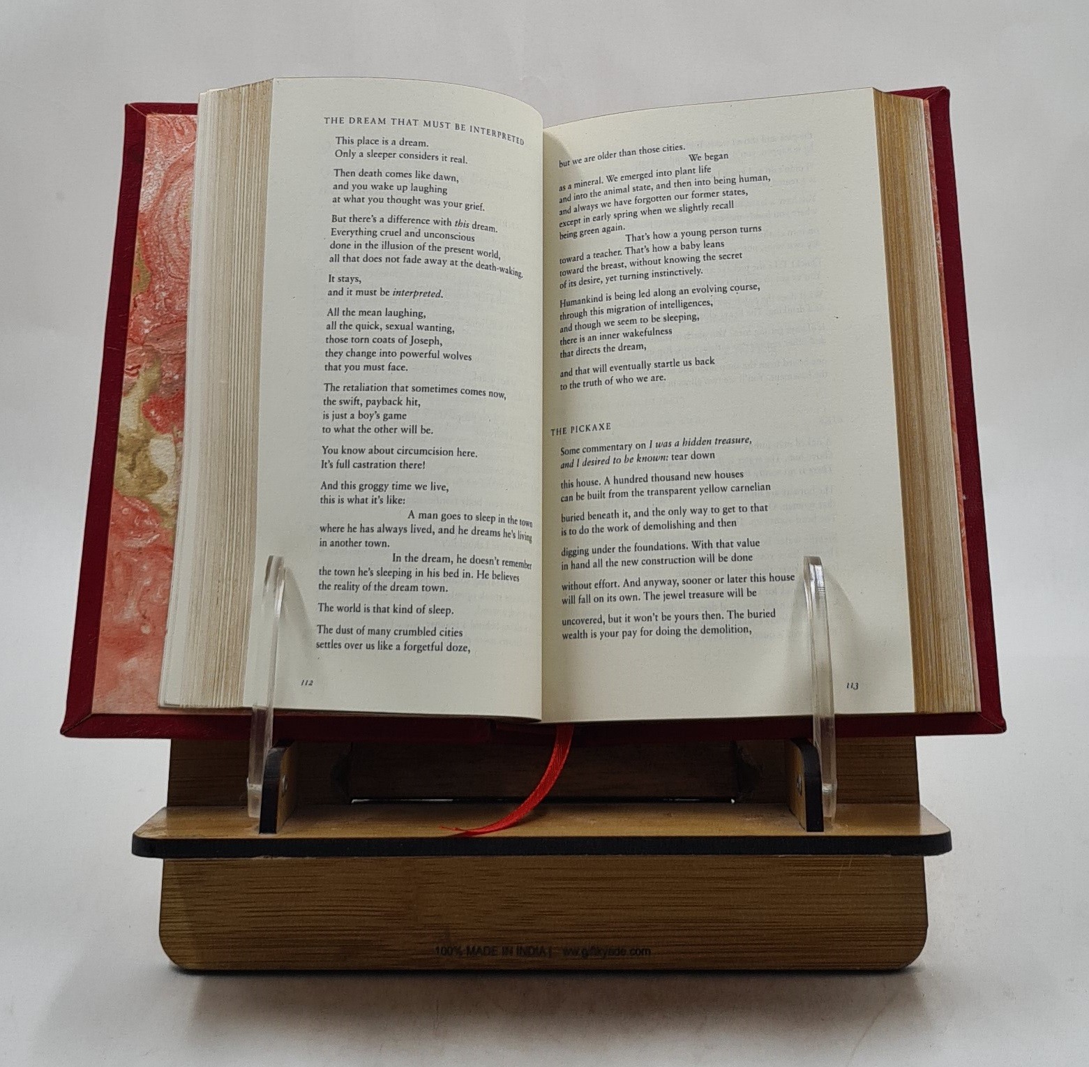 The Essential Rumi – Reissue: New Expanded Edition [Premium Leather Bound]