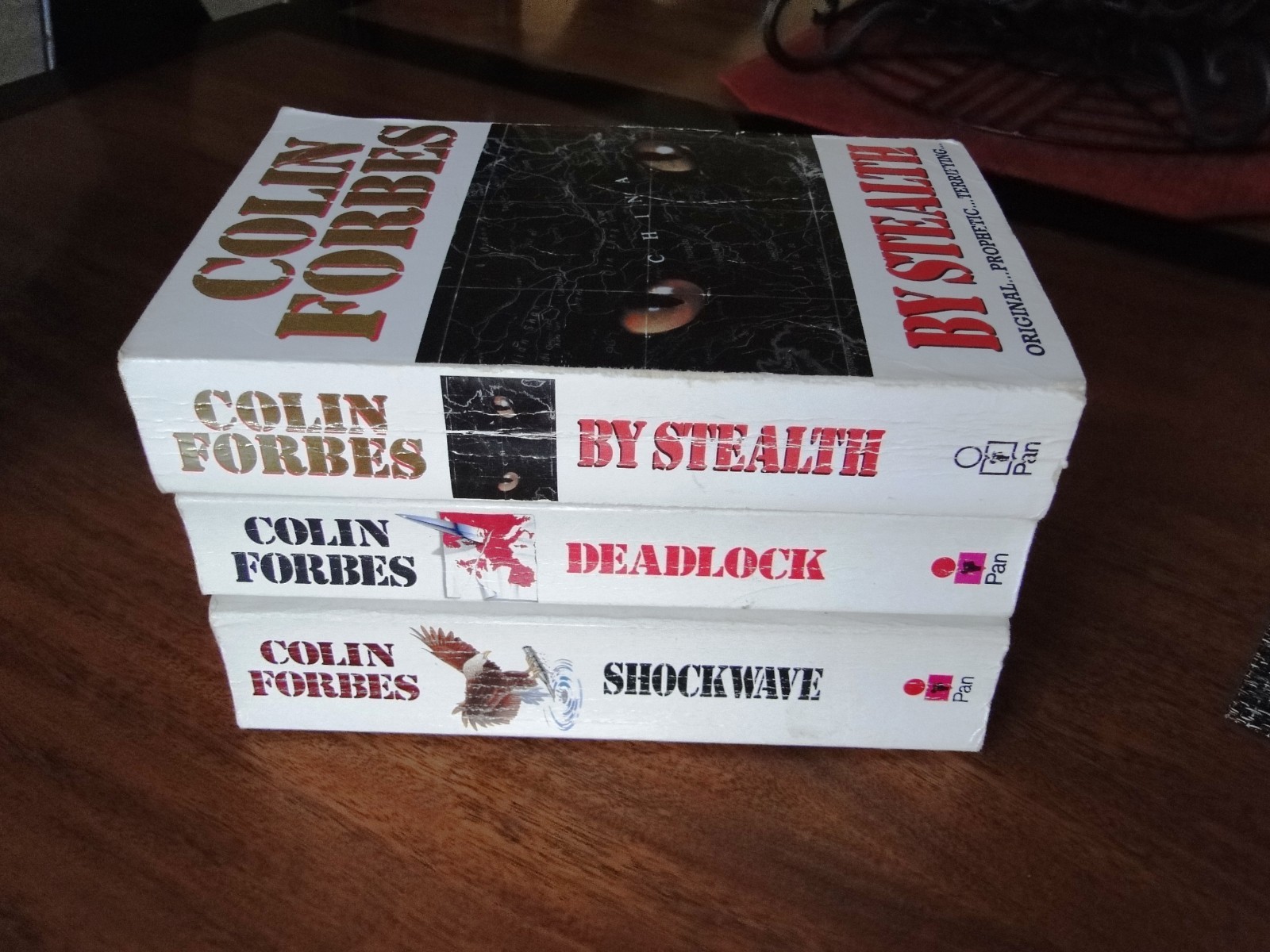 3 x Colin Forbes Paperbacks Tweed Thriller Political Intrigue Books Bundle Lot