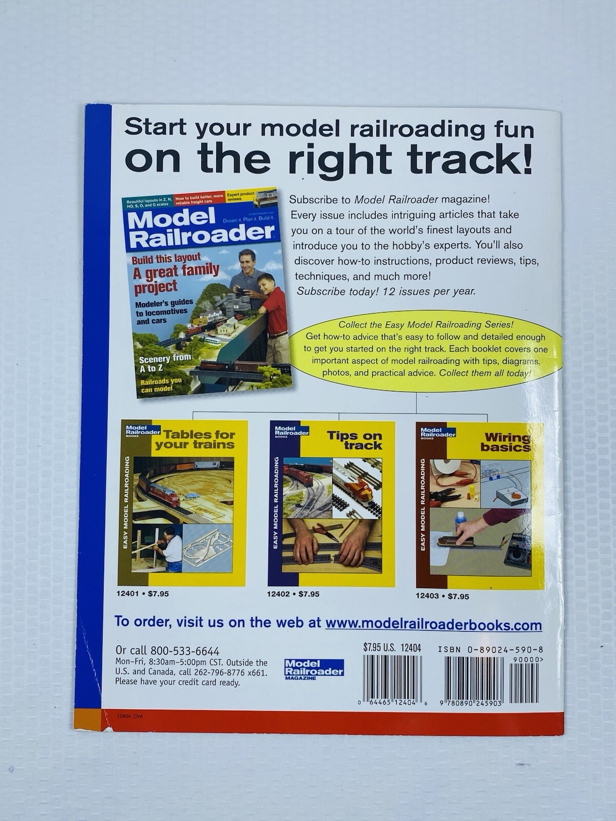MODEL RAILROADER BOOKS: Simple Scenery – Easy Model Railroading