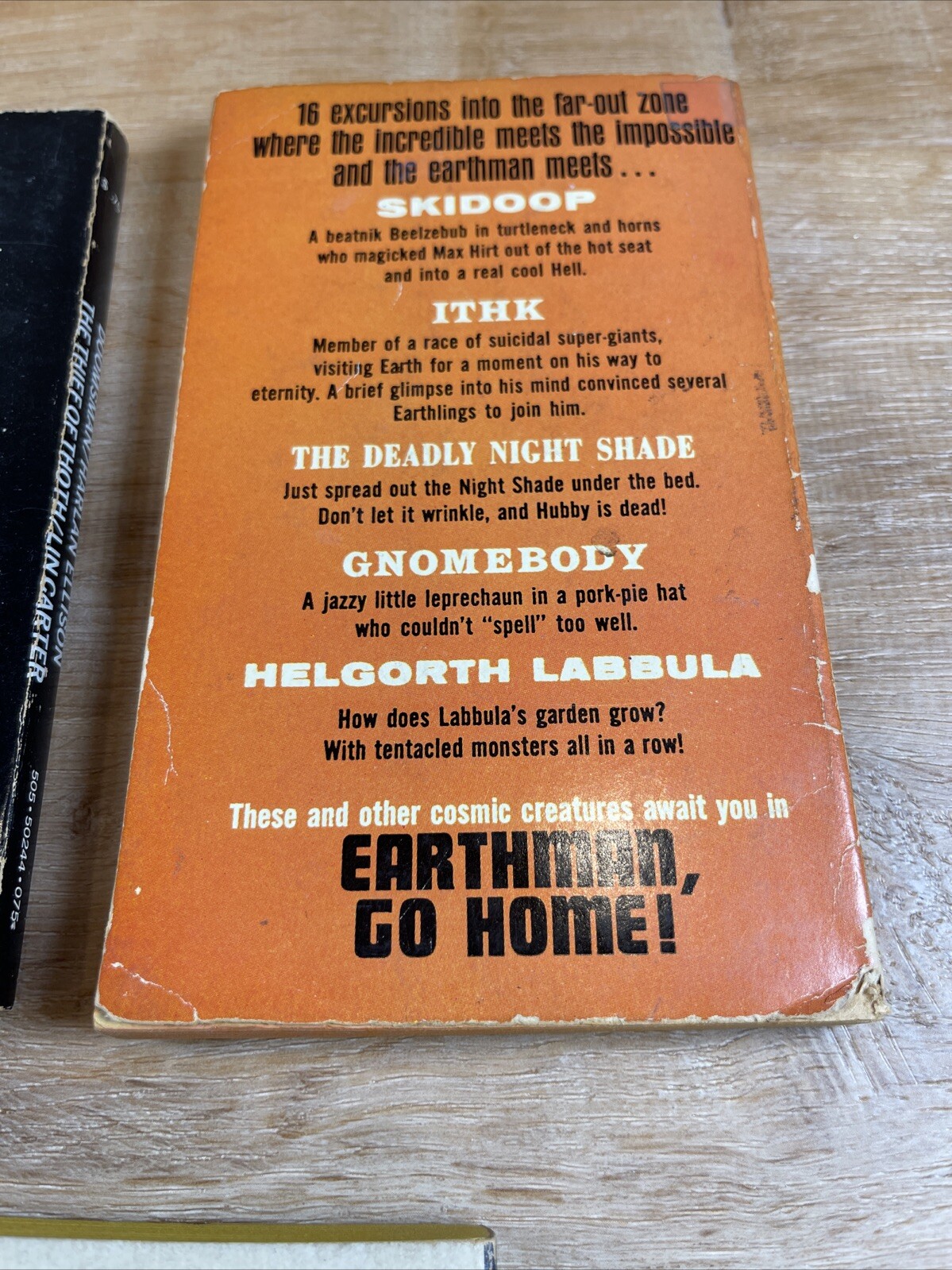 Harlan Ellison PB Book Lot Doomsman Earthmam Go Home Ellison Wonderland