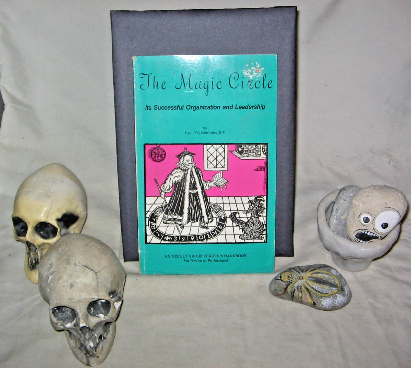 Magic Circle Nomolos Yaj An Occult Leaders Handbook Suspicious Stains On pages