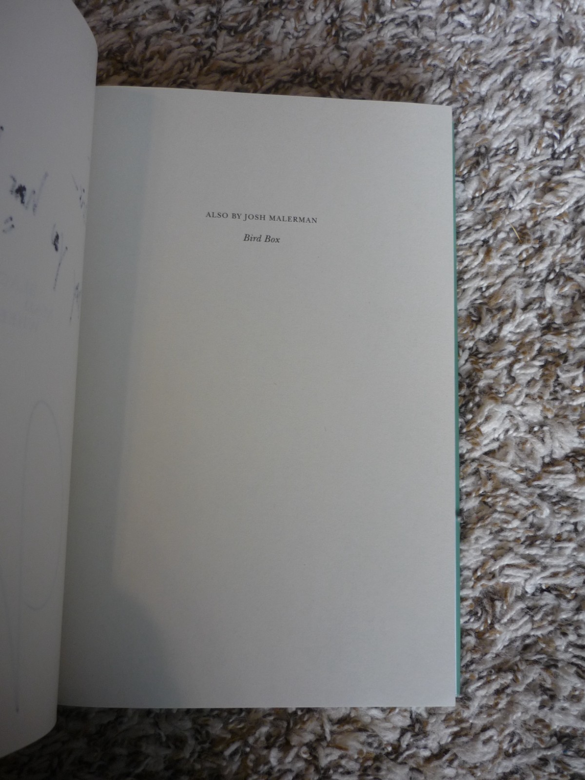 SIGNED Black Mad Wheel by Josh Malerman, 2017 Stated 1st Edition HC/DJ Horror