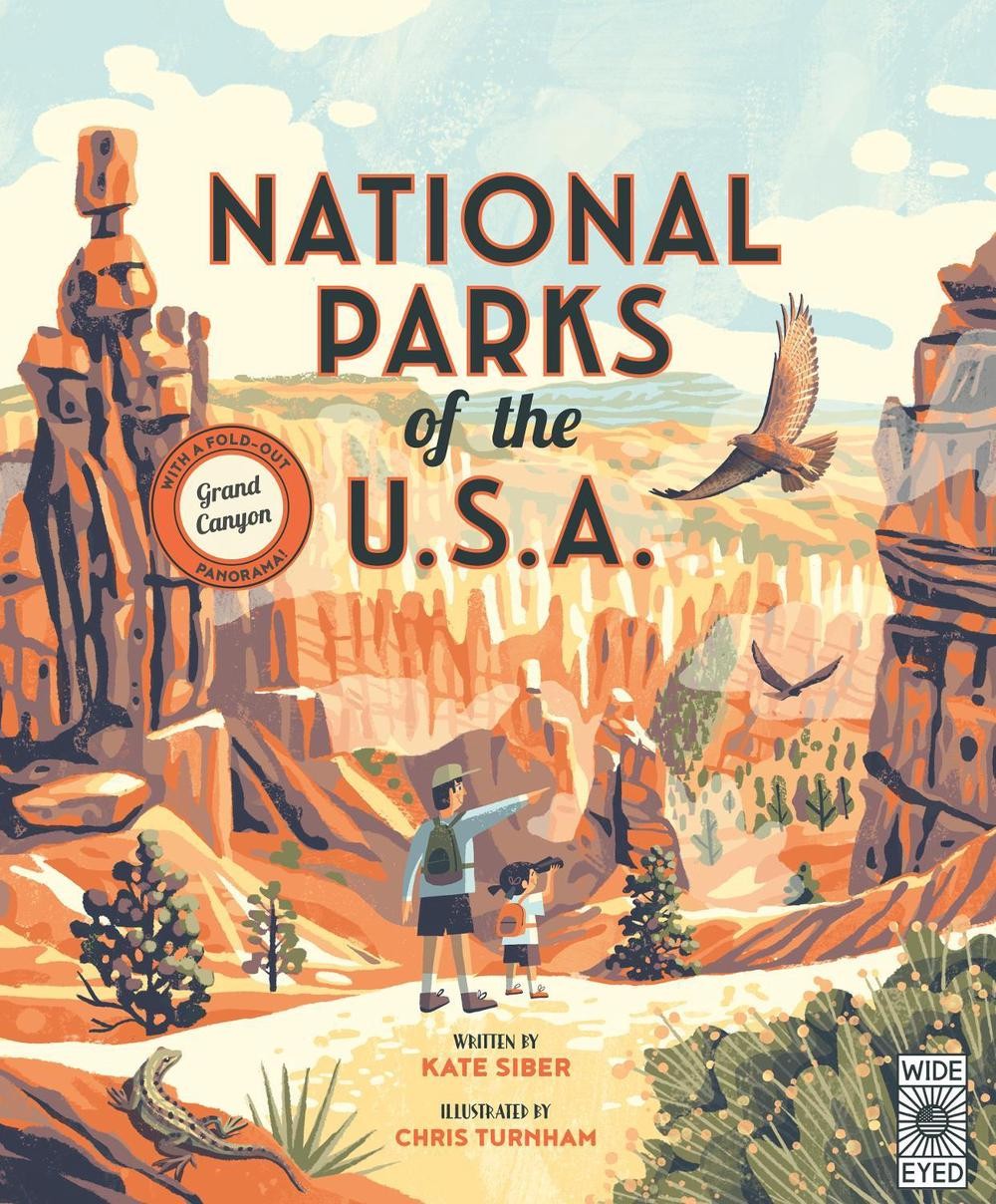 National Parks of the USA by Kate Siber Hardcover Book