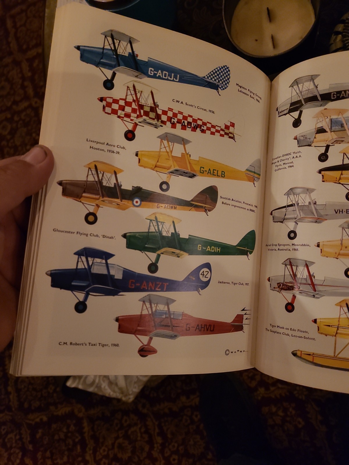 Aircraft in Profile Volumes 1-6 Complete Set, HC, fighter Bomber World War 1 2 +