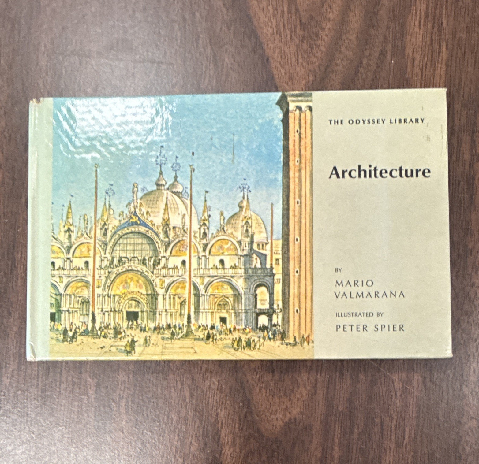 Odyssey Library Architecture Hardcover Illustrated Peter Spier 1964