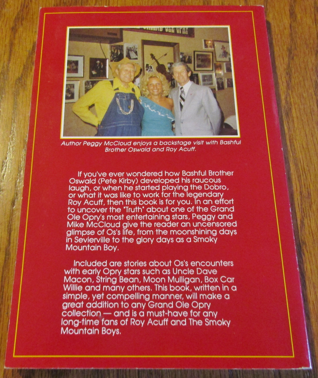 Bashful Brother Oswald; 1994 (Signed 1st Edition) by Pete Kirby H3