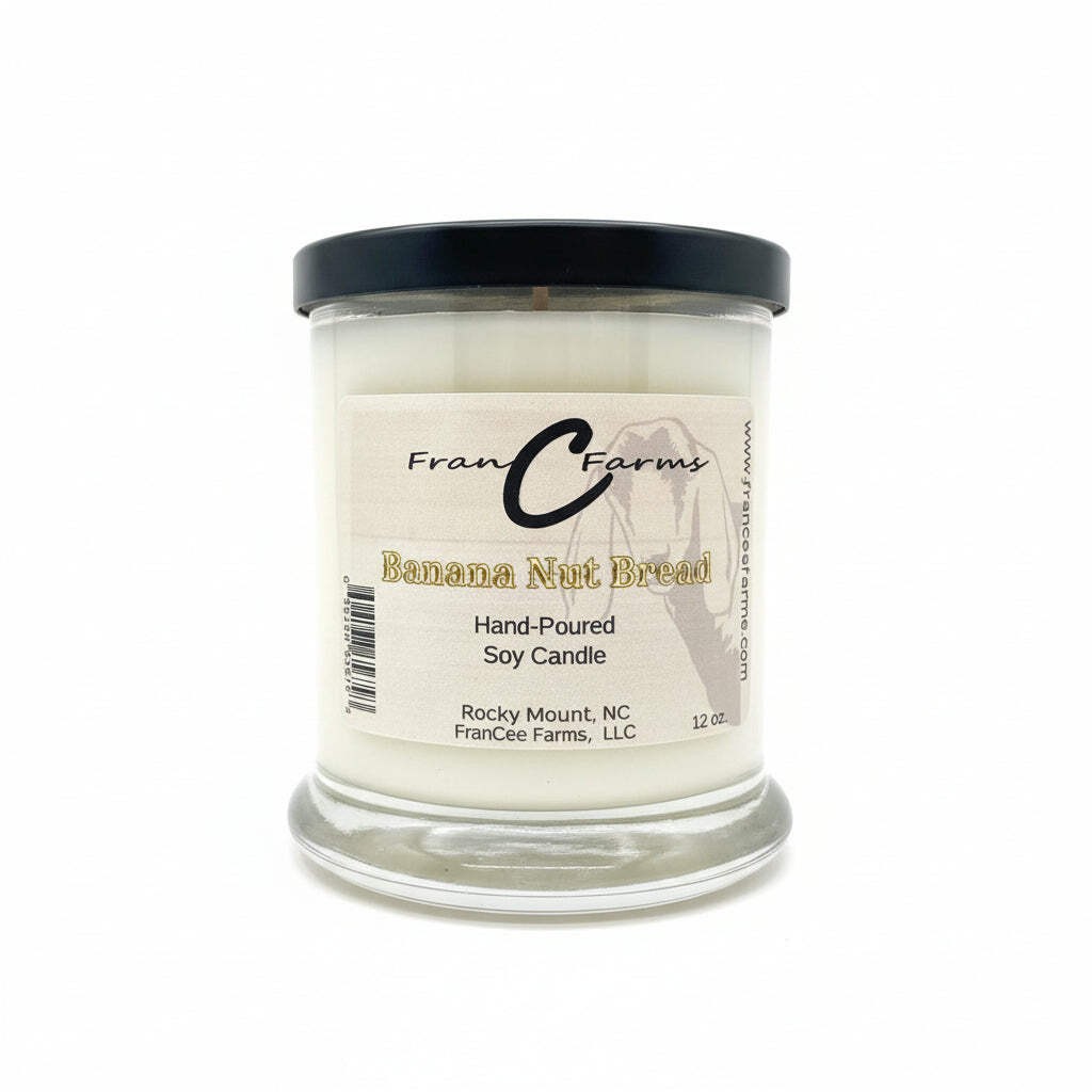 Banana Nut Bread Candle (12/S)