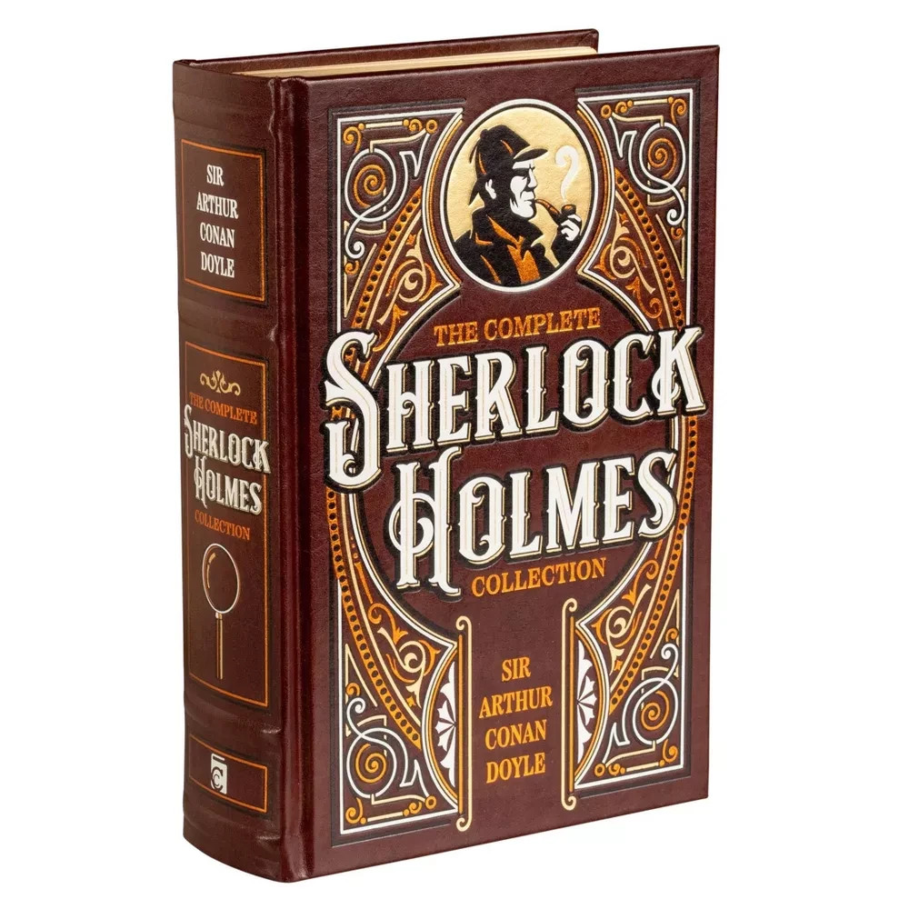 Sherlock Holmes Collection by Conan Doyle Leather Bound Hardcover Gilded Special