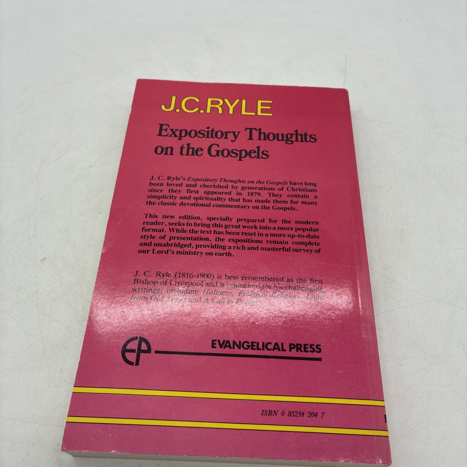 Expository Thoughts on the Gospels Four Volume Set J. C. Ryle Paperback 1985 Exc
