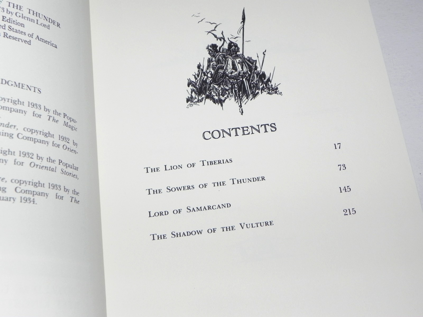 The Sowers of the Thunder ROBERT E. HOWARD 1976 Grant Hardcover dustjacket Conan