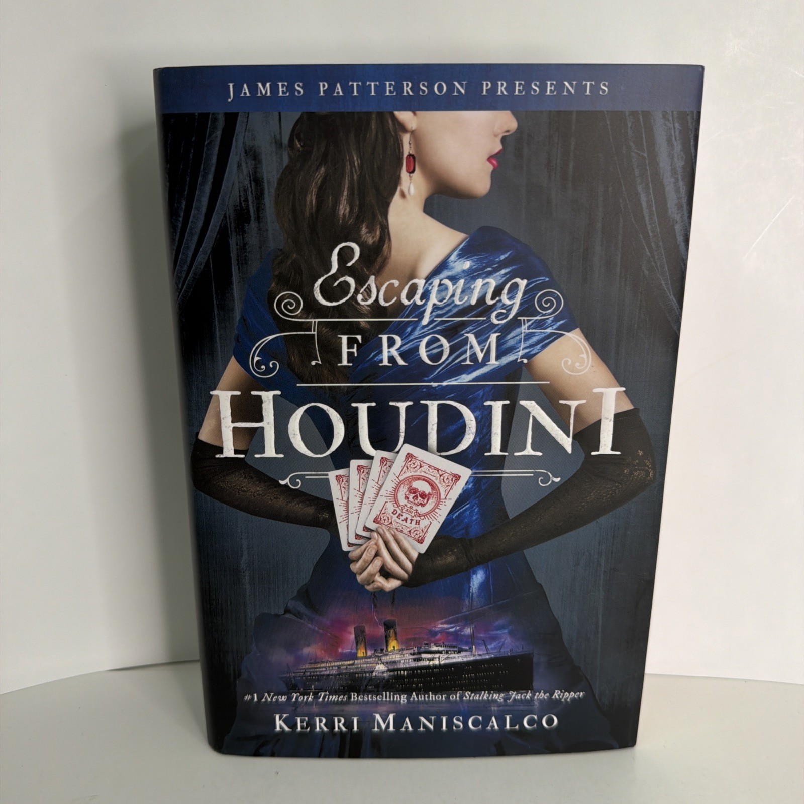 SIGNED Escaping From Houdini Kerri Maniscalco Special Edition Hardcover DJ