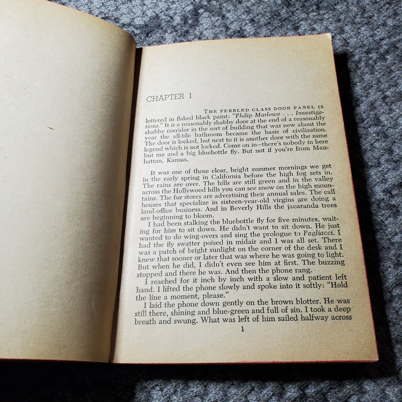 The Little Sister Raymond Chandler 1963 4th Printing Philip Marlowe Pocket Books