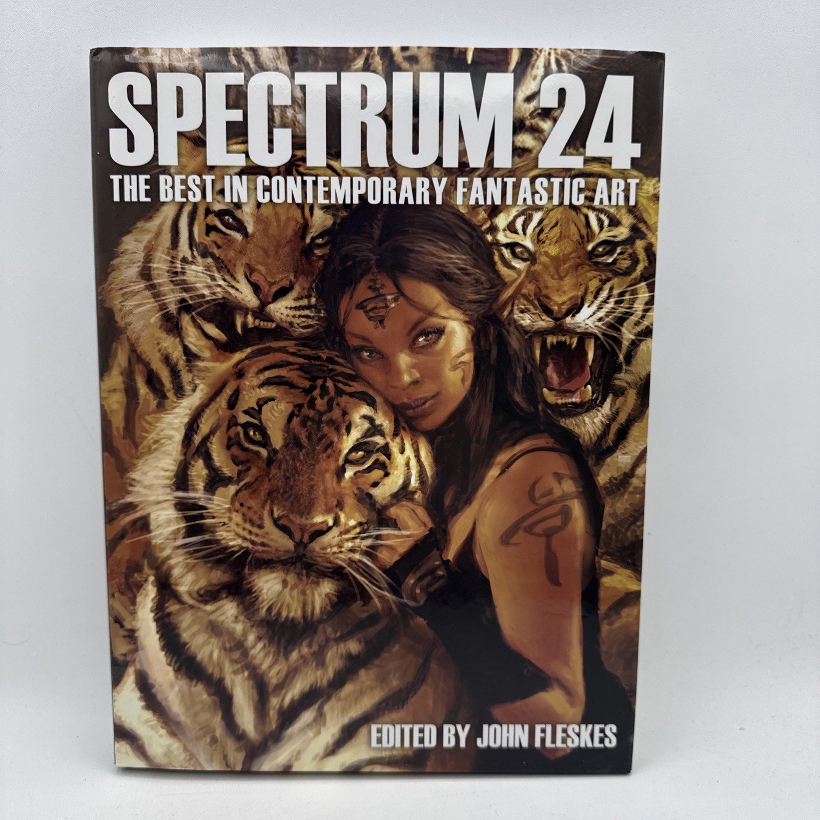 Spectrum 24 Book Best in Contemporary Fantastic Art By John Fleskes 1st Print HC