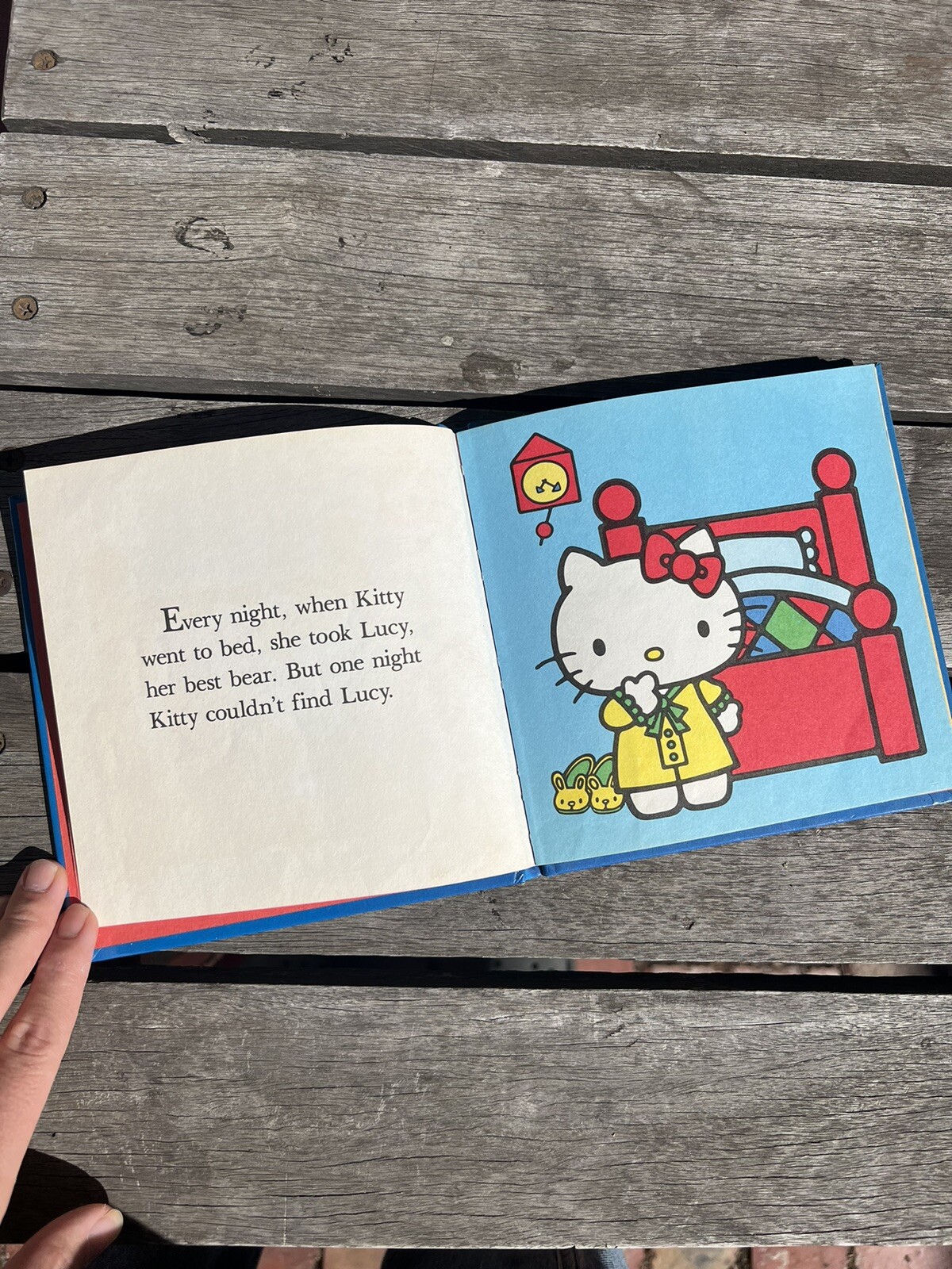 Vintage Sanrio Hello Kitty’s Bedtime Search Sarah Bright & S Sullivan Hardcover