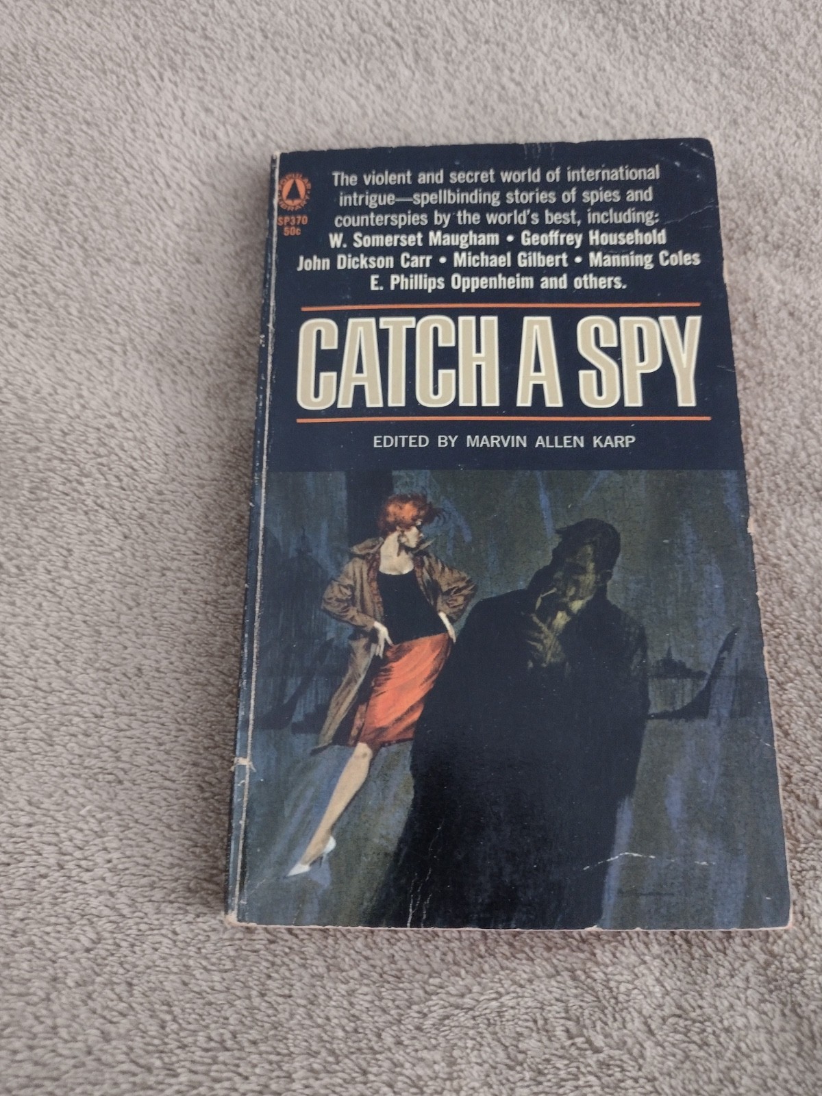 Catch A Spy Edited by Marvin Allen Karp PB Book Popular Library 1965