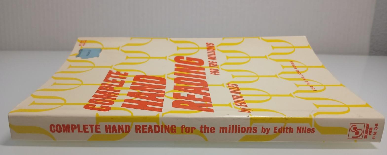 FIRST EDITION Complete Handing for the Millions by Edith Niles (1970 Trade Paper