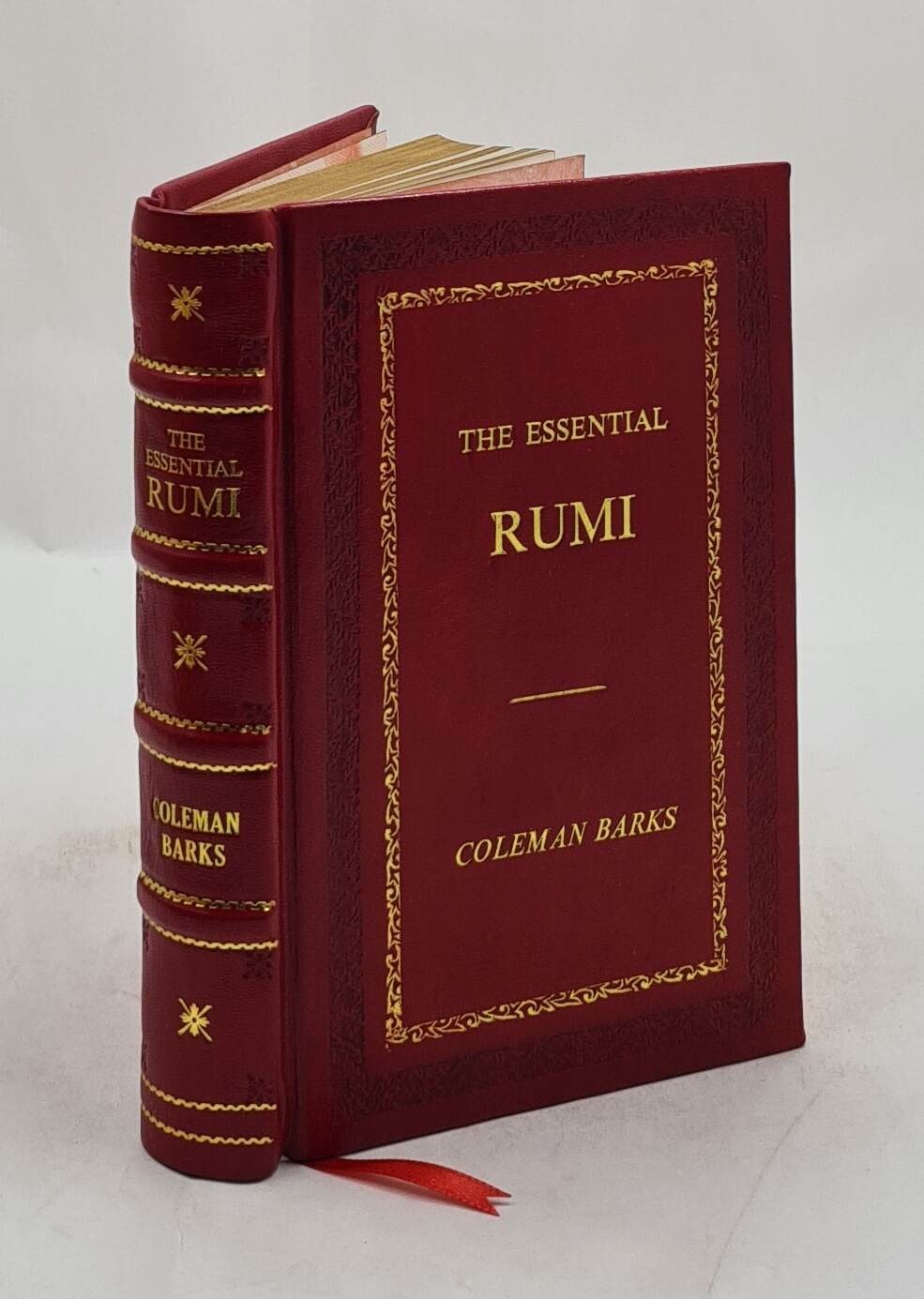 The Essential Rumi – Reissue: New Expanded Edition [Premium Leather Bound]