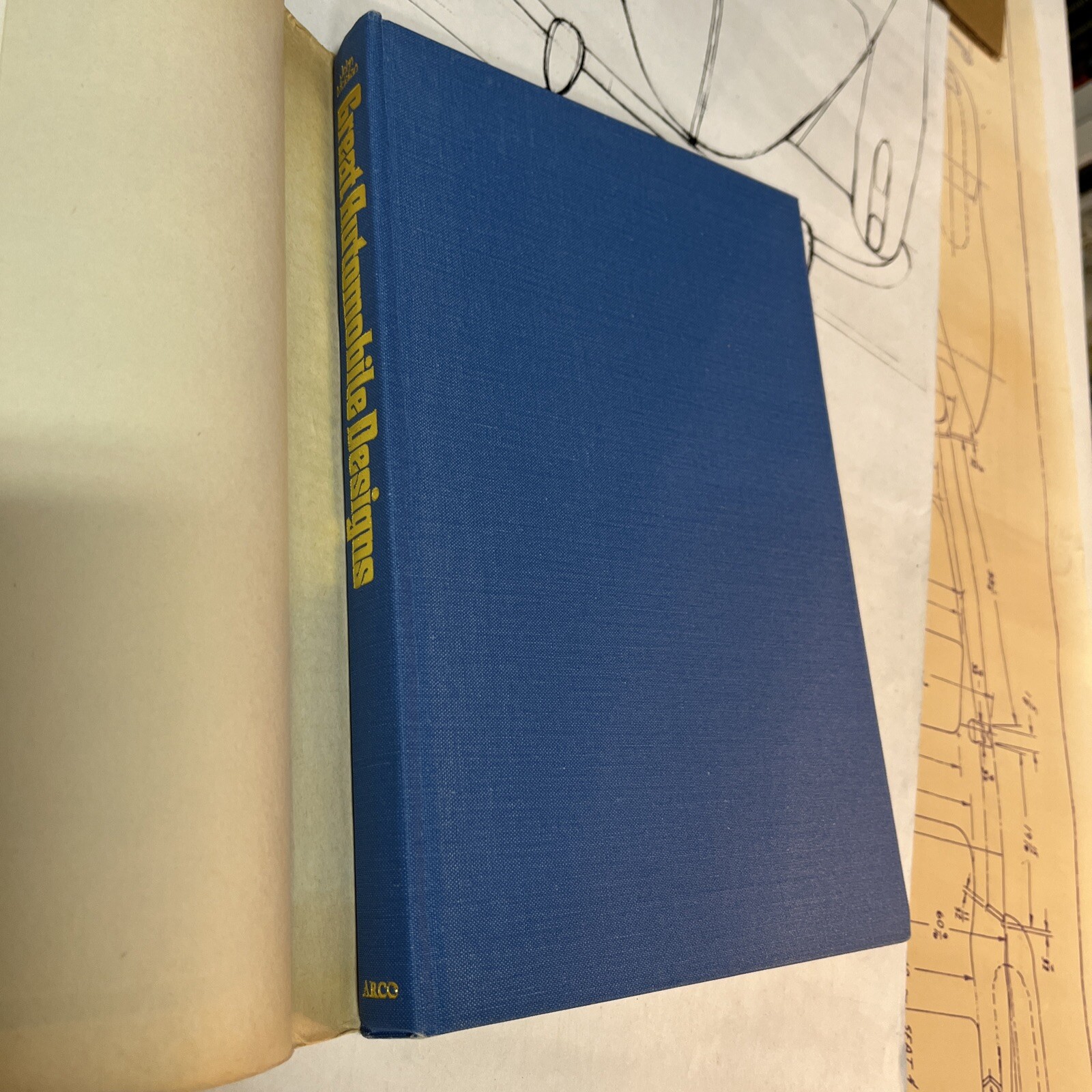 Great Automobile Designs By John Mclellan Circa 1975 Pub Arco