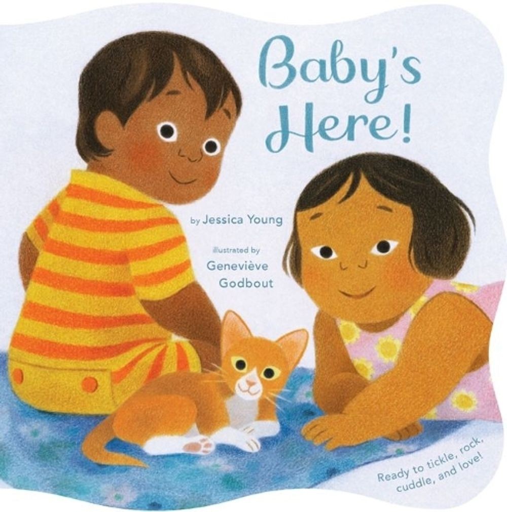 Baby’s Here! by Jessica Young (English) Board Book Book