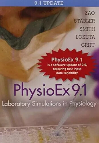 PhysioEx 9.1(Integrated Component) – CD-ROM By Zao, Peter NEW SEALED #B16
