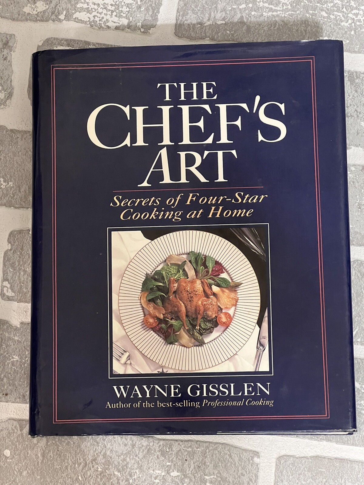 The Chef’s Art Hardcover Cookbook Dust Cover 649 Pages