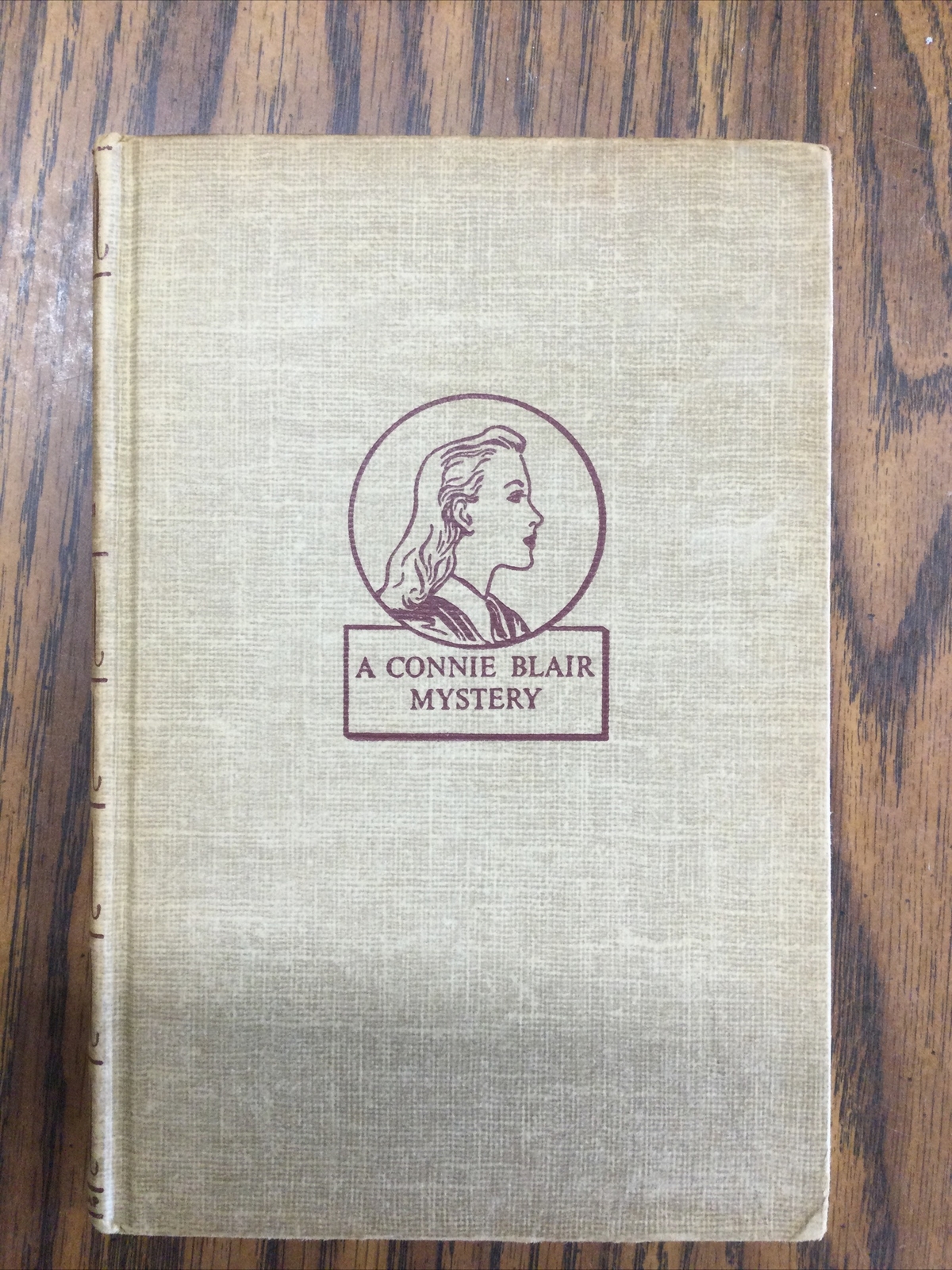 The Riddle in Red Connie Blair Mystery Vintage Betsy Allen 1948