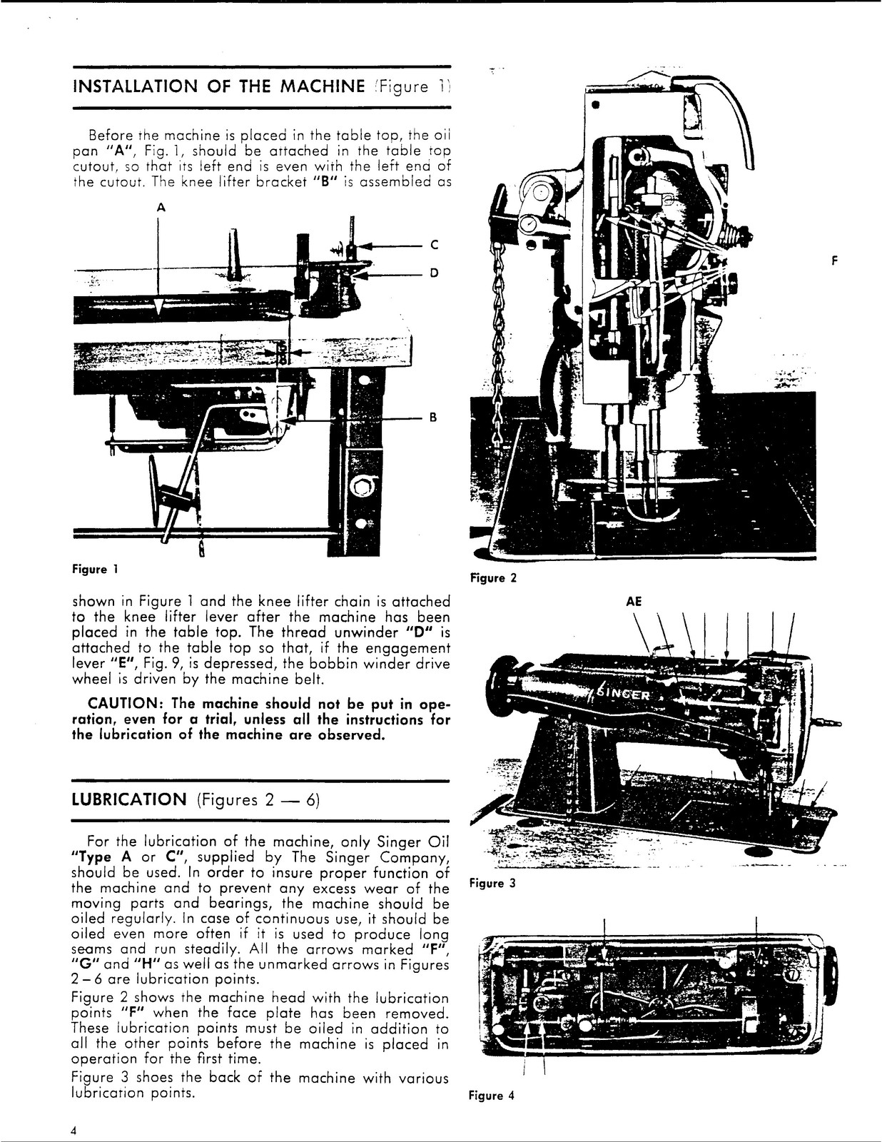SINGER 211G155 211G156 Sewing Machine Service Manual – WIRE BOUND – TOUGH COVERS