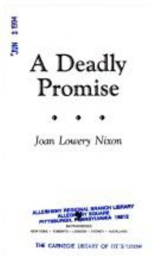 A Deadly Promise; A Bantam Starfire Book – 9780553561777, paperback, Nixon
