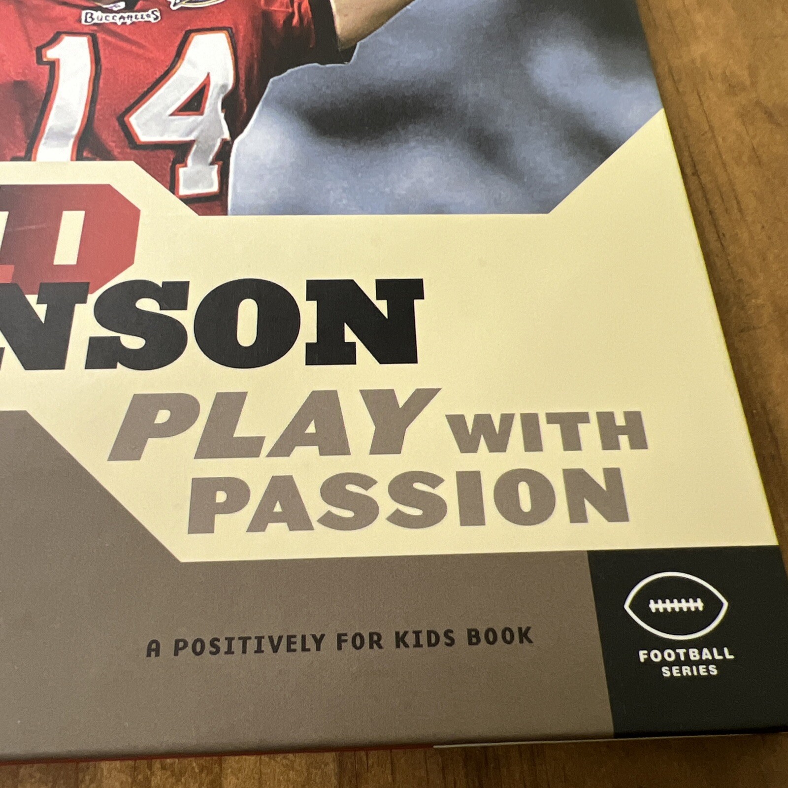 Tampa Bay Buccaneers Football SIGNED Greg Brown HC Brad Johnson Play Passion