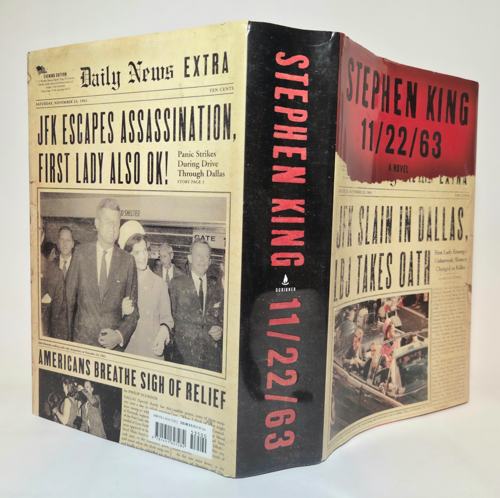 11/22/63 Stephen King 2011 First Edition First Printing HC$DJ Fine Condition