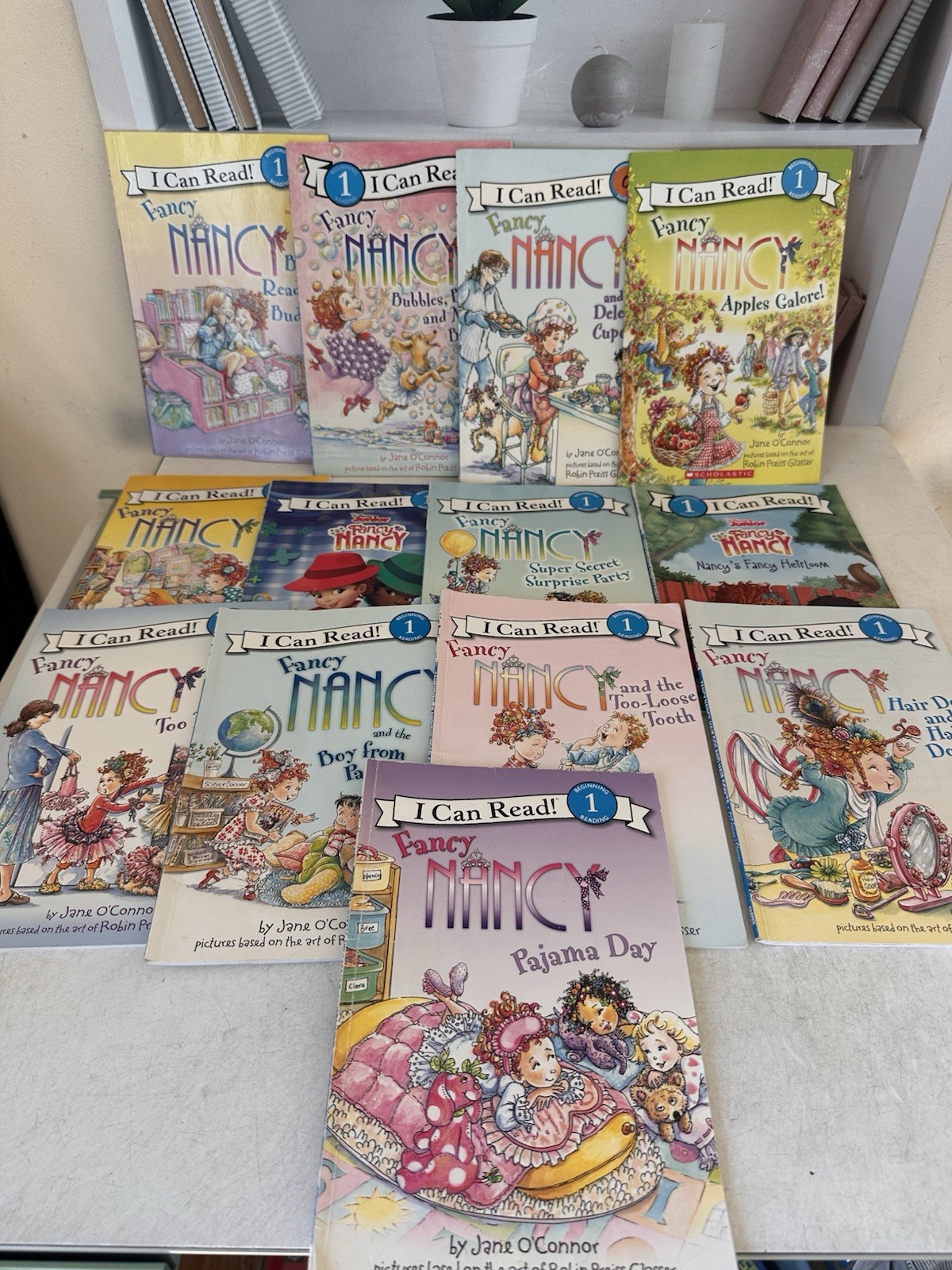 13 FANCY NANCY I Can Read LEVEL 1 Reader Book Lot (650)