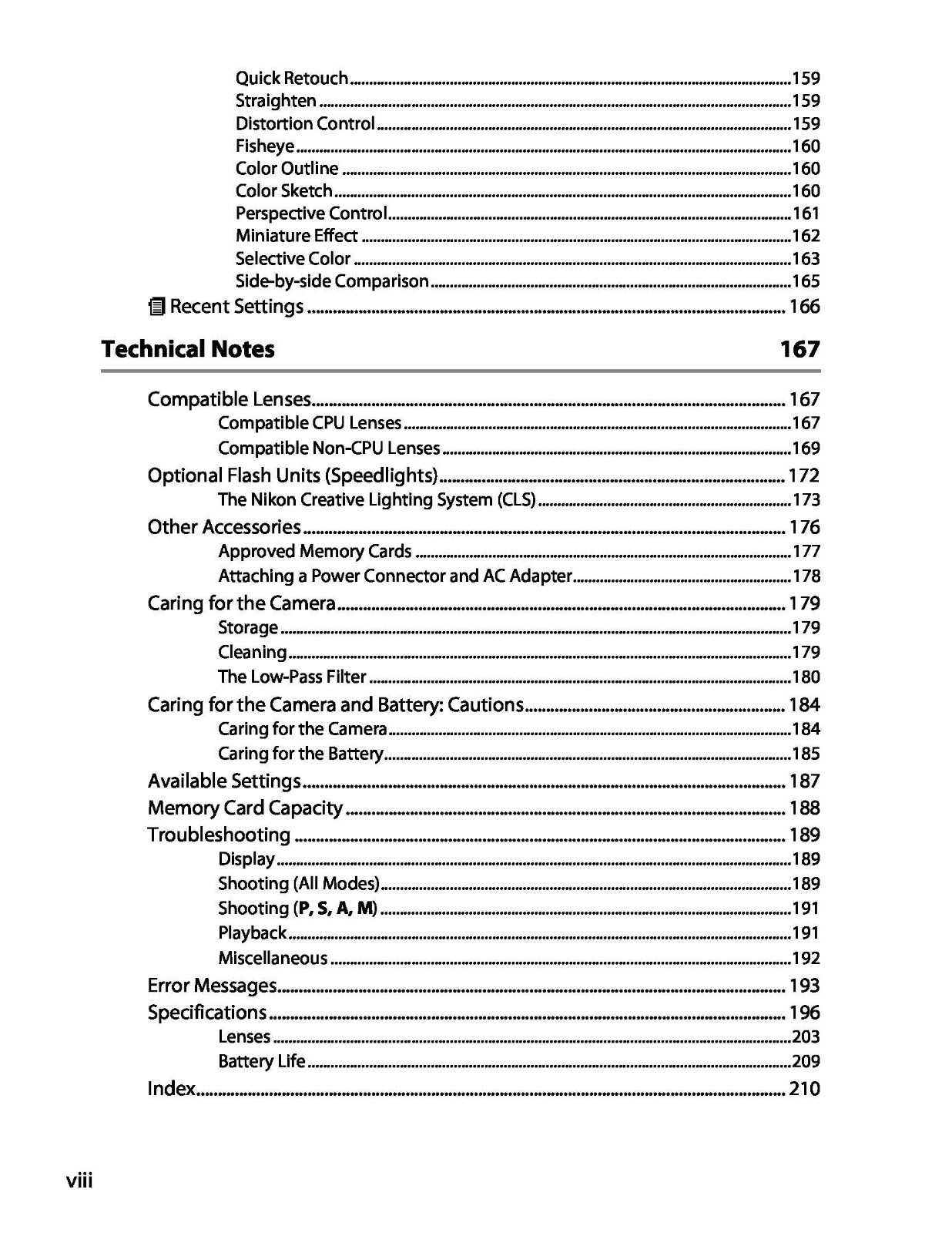 Nikon D3200 3200 COMPLETE Instruction Reference Guide Coiled 230 PAGES!!