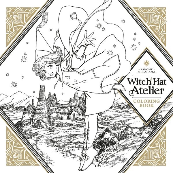 Witch Hat Atelier Coloring Book, Paperback by Shirahama, Kamome, Brand New, F…