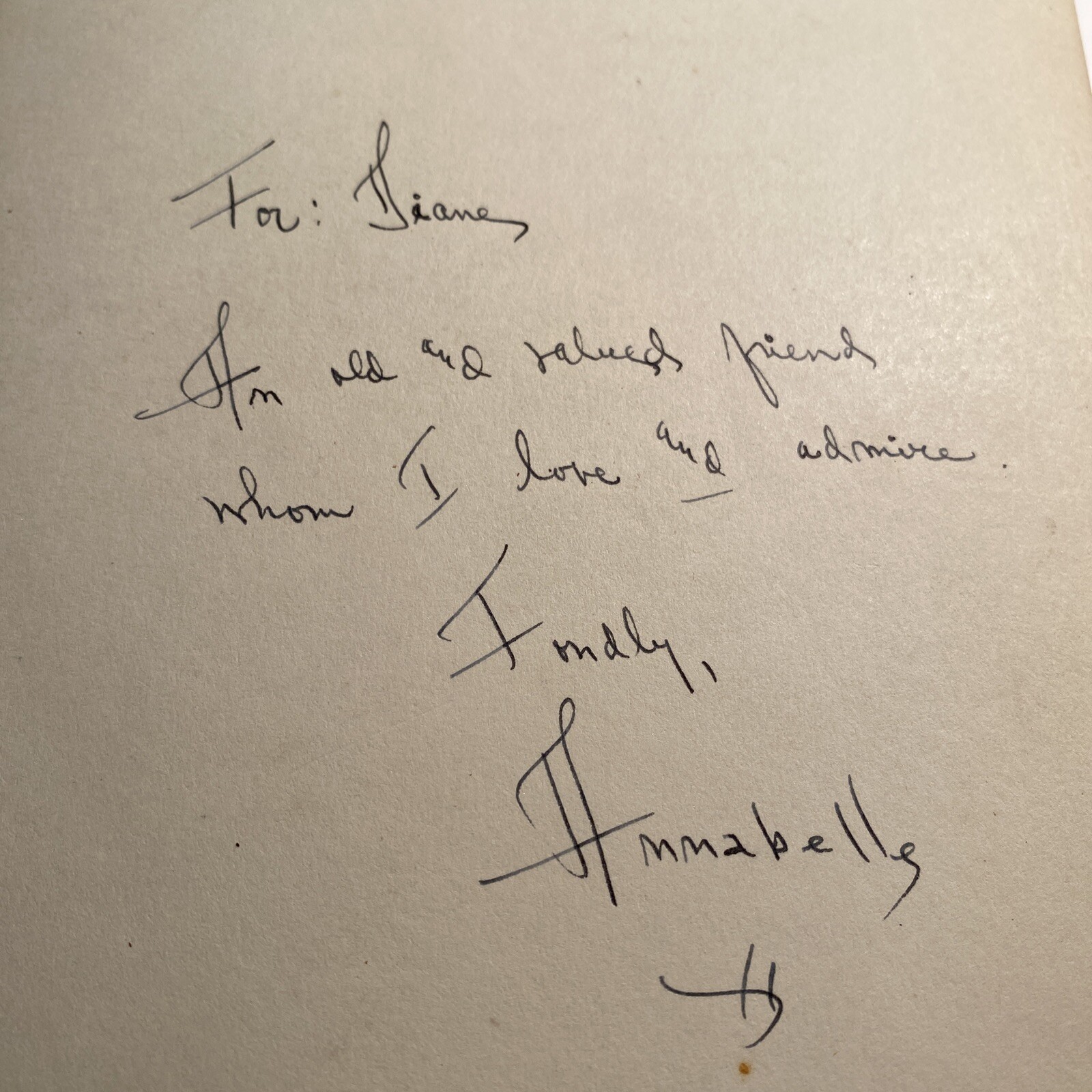Operation Grease Paint 1951 Signed By The Author Annabelle Rucker Williams abb