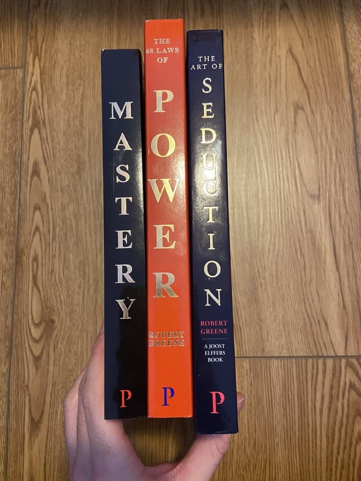 Robert Greene Collection 3 Books Set (48 Laws Of Power, Mastery, Seduction)