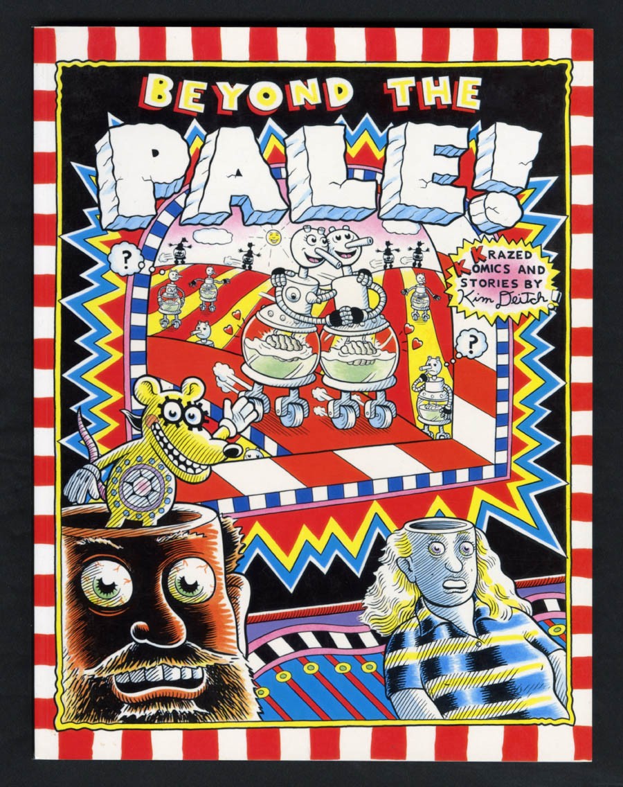 Kim Deitch SIGNED AUTOGRAPHED Beyond The Pale SC + SKETCH 1st Ed 1st Pr Comic