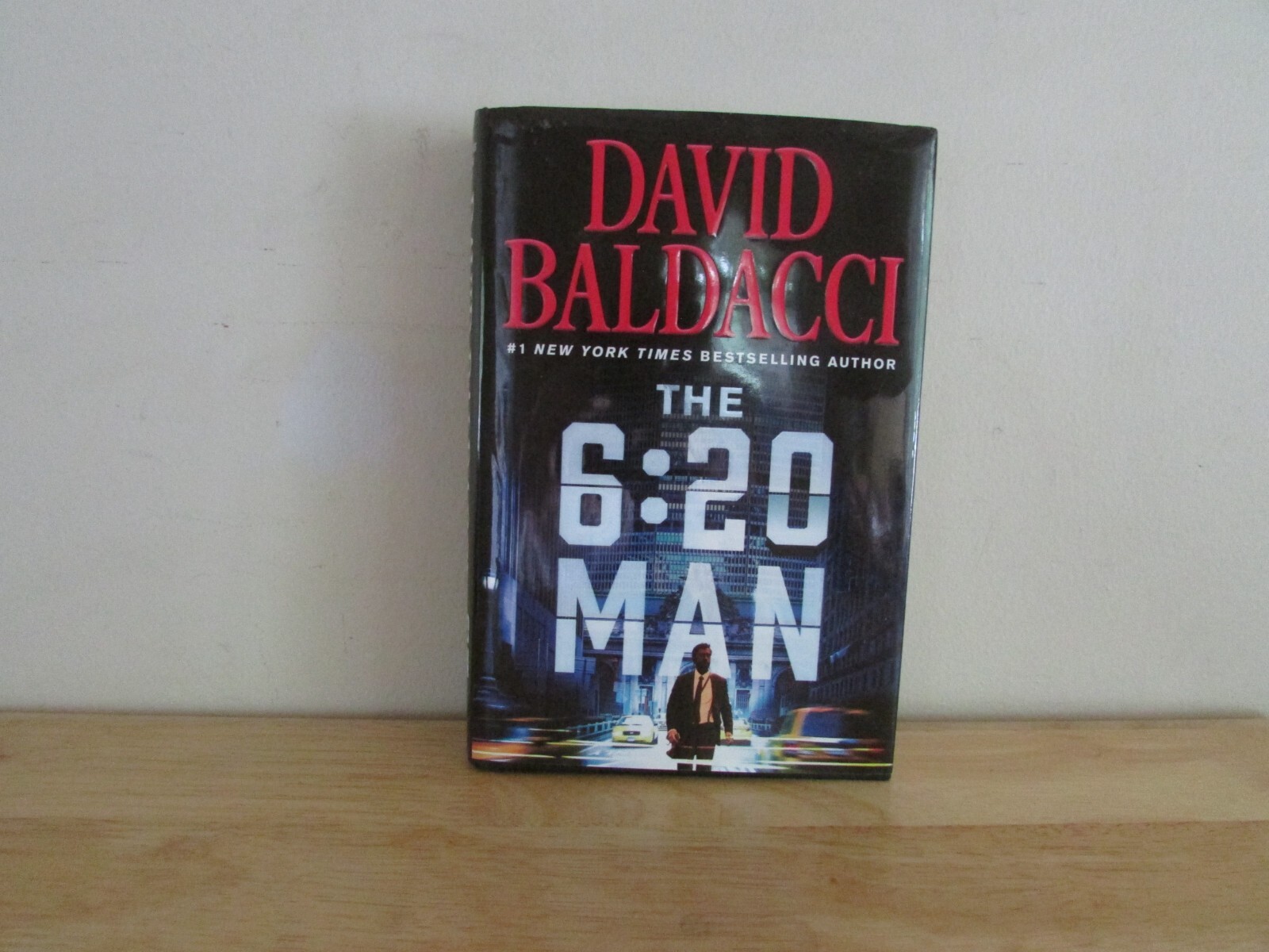 The 6:20 Man by David Baldacci Hardcover DJ Novel Trace Devine Thriller