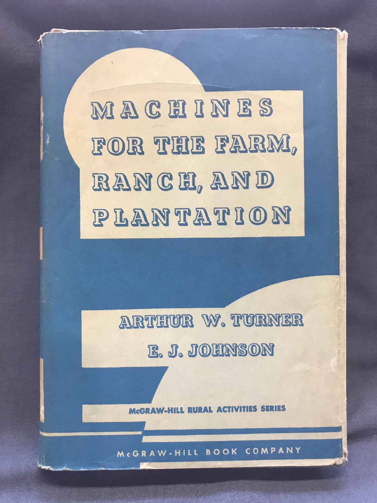 Machines for the Farm Ranch & Plantation by Turner – Johnson 1948 1st Ed RARE
