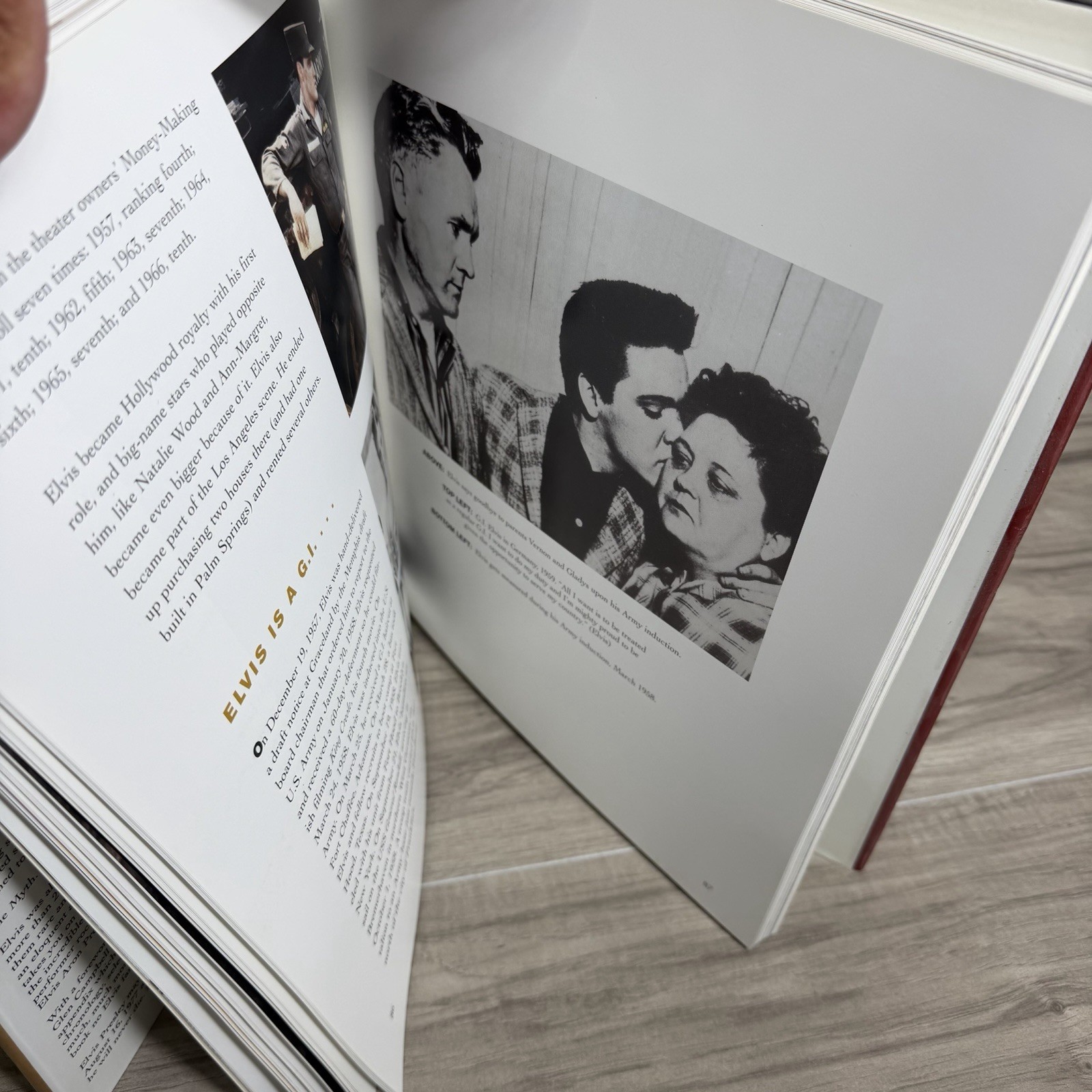 Elvis Immortal Leather Bound Hardback Special Collectors Edition 1997 Book