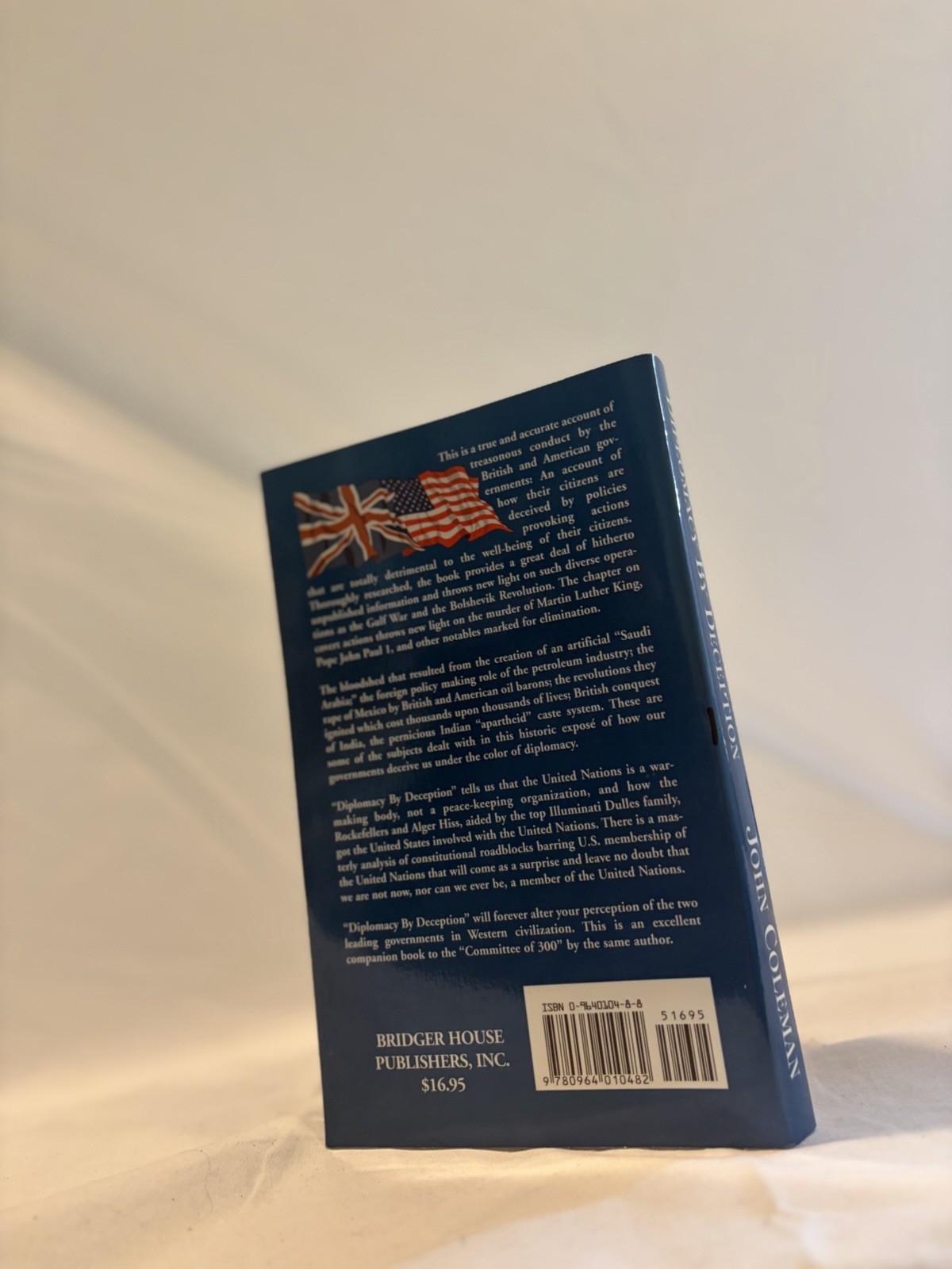 Diplomacy by Deception – Paperback By John Coleman – GOOD