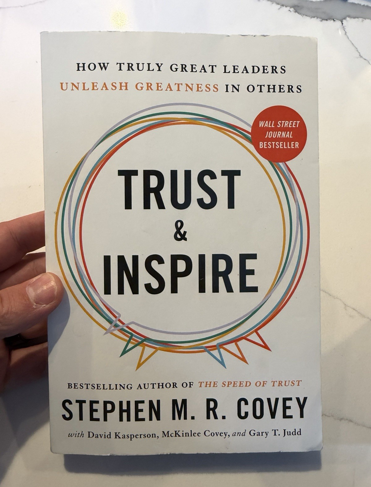Stephen M. R. Covey Trust & Inspire Paperback English Nonfiction Leadership
