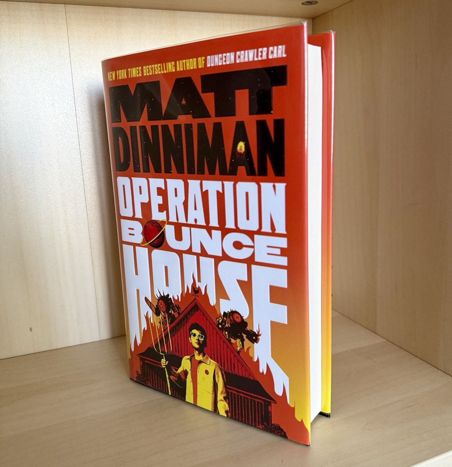 Matt Dinniman Operation Bounce House Signed Hardcover Goldsboro