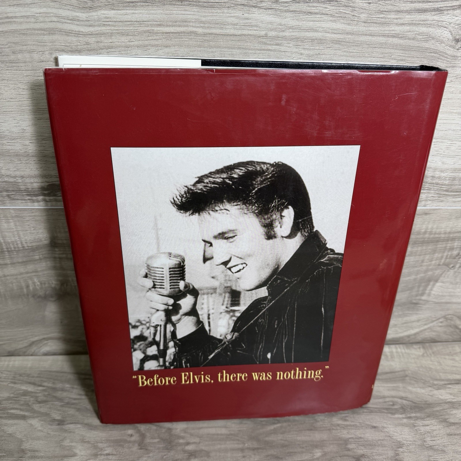 Elvis Immortal Leather Bound Hardback Special Collectors Edition 1997 Book