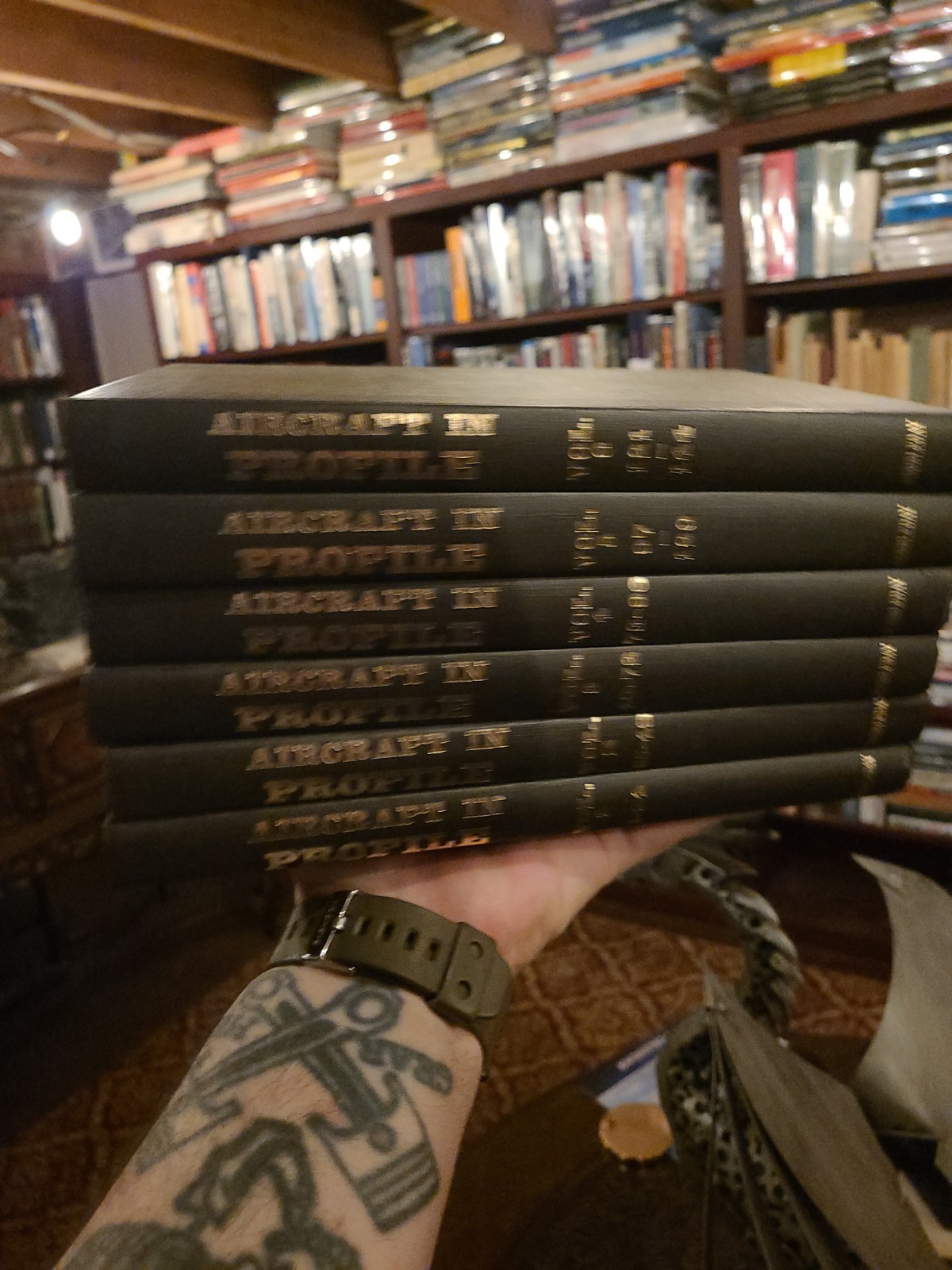 Aircraft in Profile Volumes 1-6 Complete Set, HC, fighter Bomber World War 1 2 +